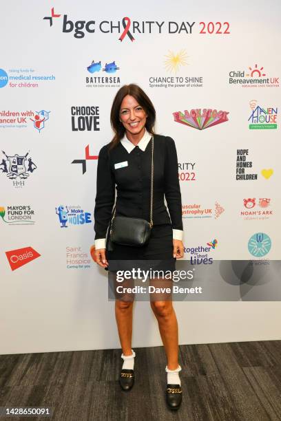 Davina McCall attends the BGC Partners Charity Day on September 29, 2022 in London, England.