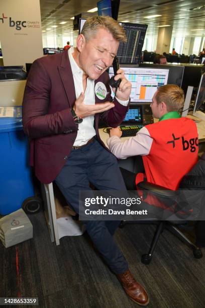 Ben Shephard attends the BGC Partners Charity Day on September 29, 2022 in London, England.