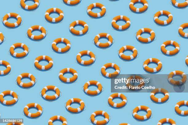 life belt pattern - life belt stock pictures, royalty-free photos & images