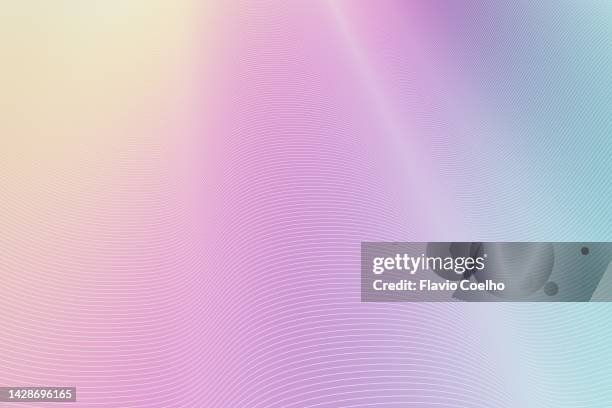 white lines on pastel colored background - pastel imagens e fotografias de stock