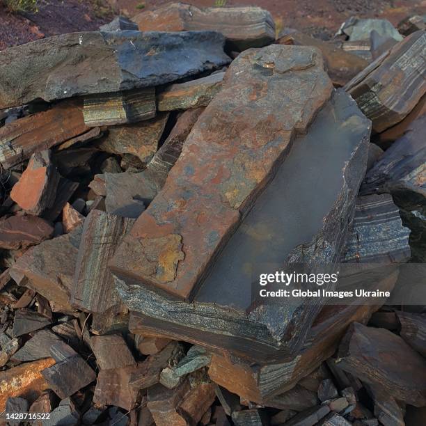 Large Iron Rocks 584 Iron Ore Rock Stock Photos, High-Res Pictures, and Images - Getty ...