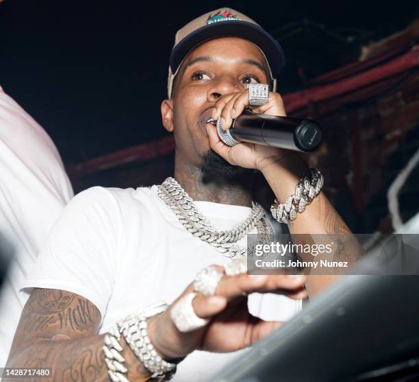 Tory Lanez attends Sorry For What Event on September 28, 2022 in New York City.