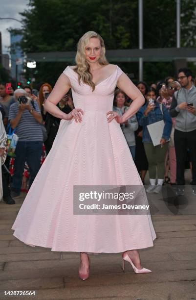Gwendoline Christie attends the New York City Ballet's 2022 Fall Fashion Gala at David H. Koch Theater at Lincoln Center on September 28, 2022 in New...
