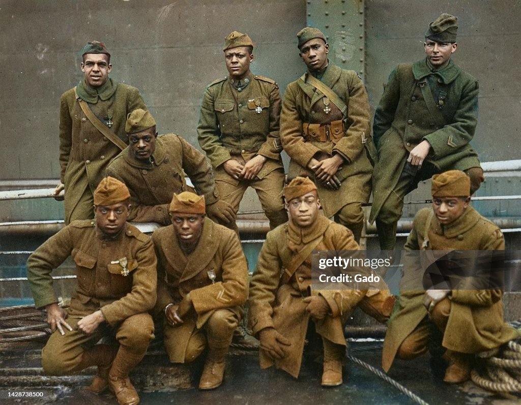 African American WW1 Soldiers