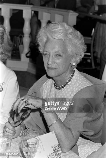 Dorothy Hammerstein attends a luncheon benefiting the Anti-Defamation League at the Pierre Hotel in New York City on June 11, 1975.