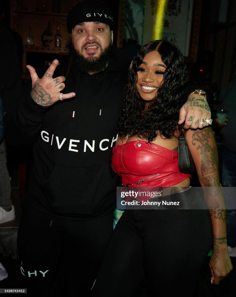 Almbee Albee Al and K Goddess attend