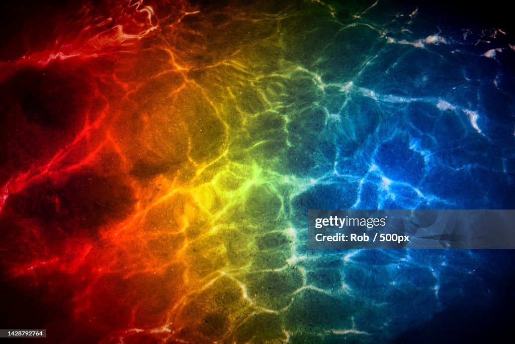 Close-up of colorful abstract pattern