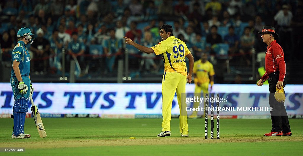 Chennai Super Kings cricketer Ravichandr