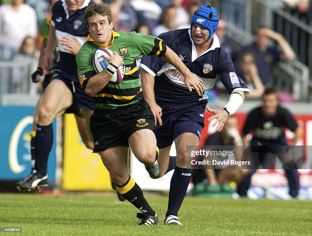 Kenneth Ripol Oriol Ripol of Northampton during the Zurich Premiership match... News ...