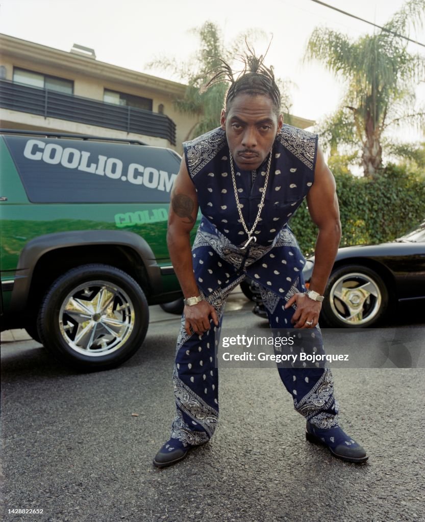 Rapper Coolio in October, 2000 in El Segundo, California. News Photo ...