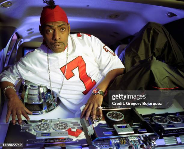 Rapper Coolio in December, 2003 in El Segundo, California.