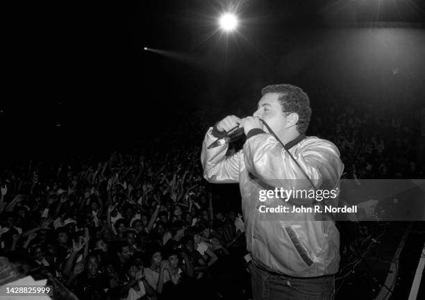 American rapper, songwriter, producer, actor, and radio personality Mark "Prince Markie Dee" Morales , of the American hip hop trio The Fat Boys,...