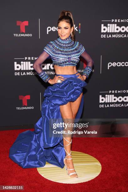 Patricia Manterola attends the 2022 Billboard Latin Music Awards at Watsco Center on September 29, 2022 in Coral Gables, Florida.