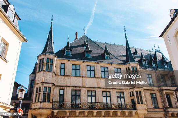 grand ducal palace, luxembourg city - grand ducal palace stock pictures, royalty-free photos & images