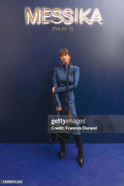 Alison Toby attends the Messika Womenswear Spring/Summer 2023 show as part of Paris Fashion Week on September 29, 2022 in Paris, France.