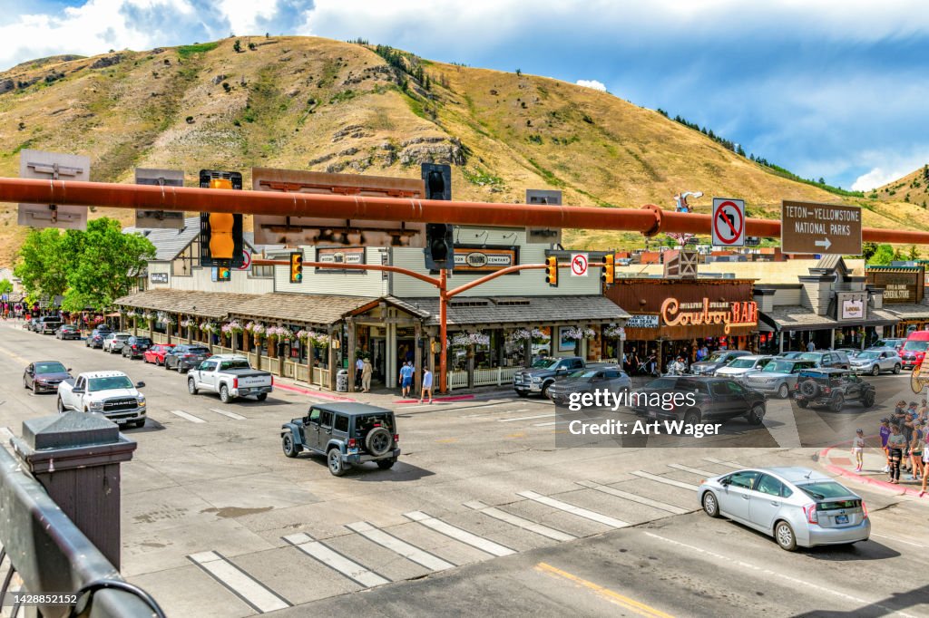 Jackson Wyoming Kreuzung