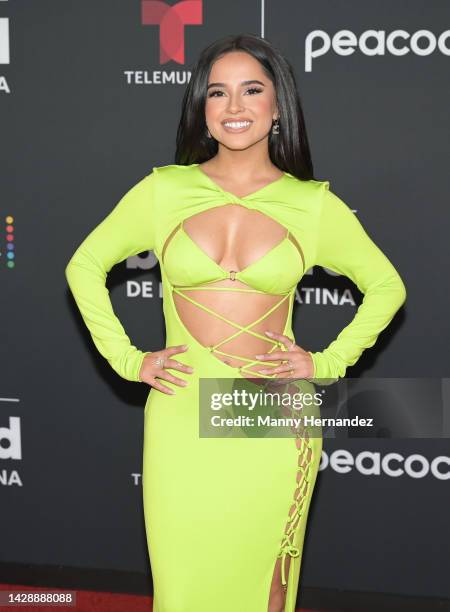 Becky G attends the 2022 Billboard Latin Music Awards at Watsco Center on September 29, 2022 in Coral Gables, Florida.