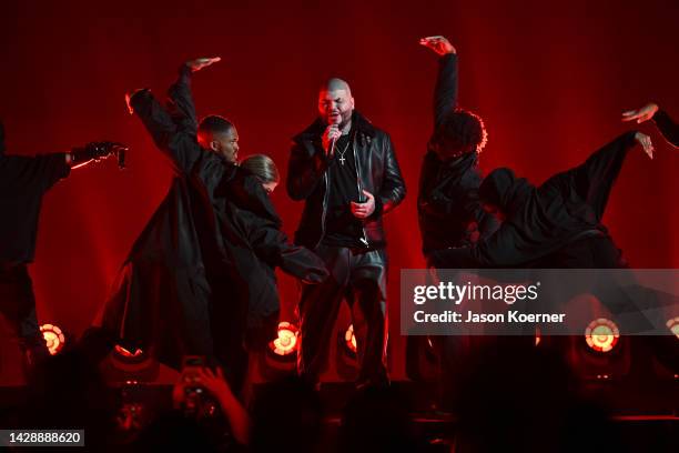Farruko performs onstage during the 2022 Billboard Latin Music Awards at Watsco Center on September 29, 2022 in Coral Gables, Florida.