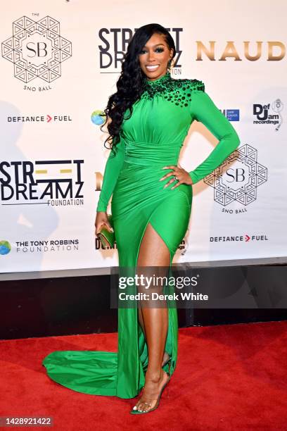 Porsha Williams attends Jay "Jeezy" Jenkins' 2nd Annual Sno Ball Gala at Flourish Atlanta on September 29, 2022 in Atlanta, Georgia.