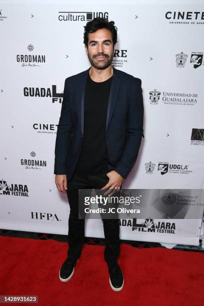 Jordi Vilasuso attends the 12th Edition of the GuadaLAjara Film Festival opening night at The Theatre at Ace Hotel on September 29, 2022 in Los...