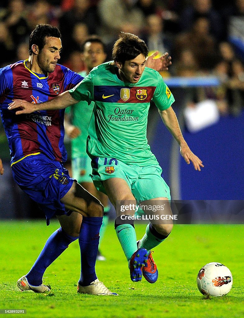 FC Barcelona's Argentinian forward Lione