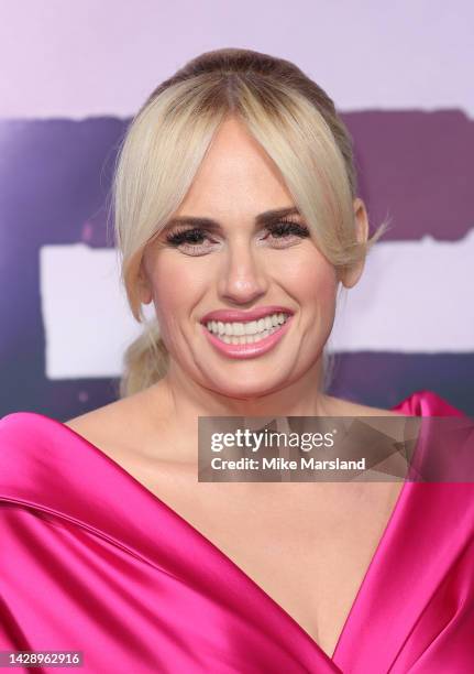 Rebel Wilson attends the BFI London Film Festival Luminous Gala at The Londoner Hotel on September 29, 2022 in London, England.