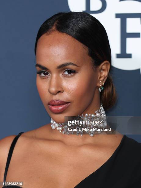 Sabrina Elba attends the BFI London Film Festival Luminous Gala at The Londoner Hotel on September 29, 2022 in London, England.