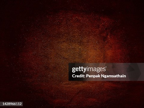 Dark Red Color Rough Surface Material Wall High-Res Stock Photo - Getty ...