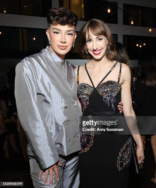 James Charles and Jessica Giles, Cosmopolitan Editor-In-Chief attend a Cosmopolitan celebration for the launch of CosmoTrips and Fêtes cover star...