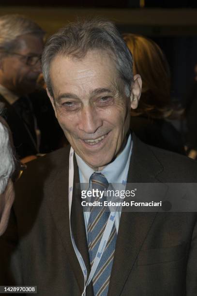 Enrico Bondi Parmalat CEO after the Parmalat collapse at a Confindustria summit.