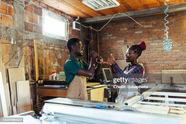 Working In Sign Language Using Sign Language At Work Photos and Premium High Res Pictures ...