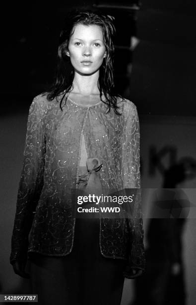 Model Kate Moss.