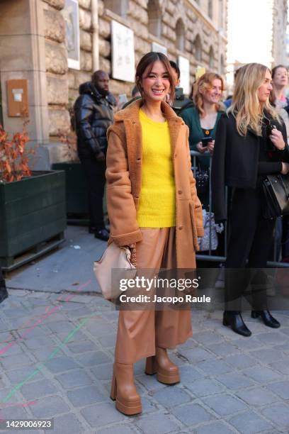 Heart Evangelista attends the Loewe Womenswear Spring/Summer 2023 show as part of Paris Fashion Week on September 30, 2022 in Paris, France.