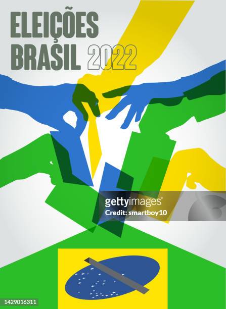illustrations, cliparts, dessins animés et icônes de élections brésiliennes (en portugais) - banquette en moleskine