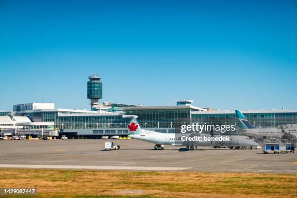 vancouver international airport canada - richmond british columbia stock pictures, royalty-free photos & images