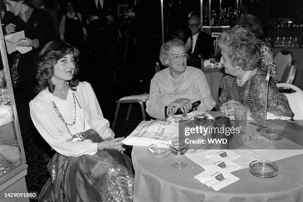 Amanda Knatchbull attends an event, benefitting the Mountbatten Memorial Fund, at the Ziegfeld Theatre in New York City on December 15, 1980.