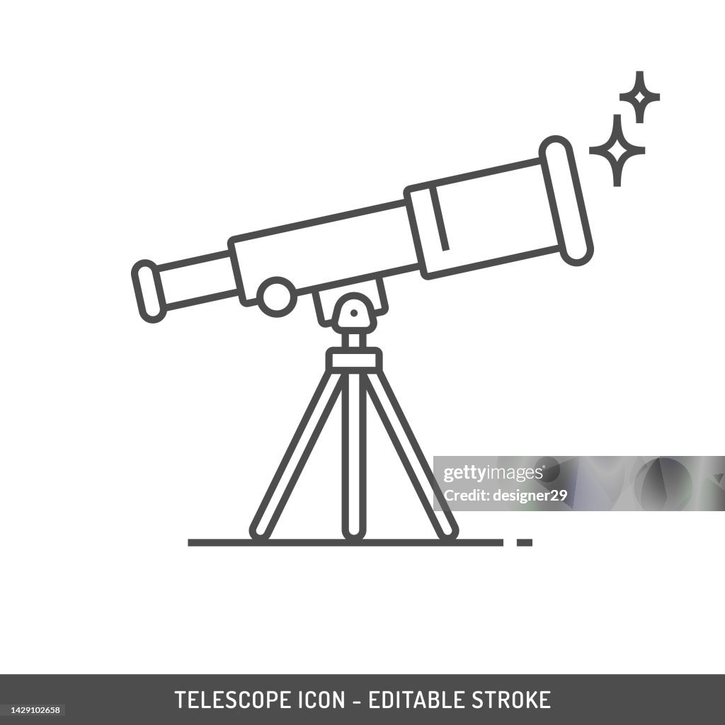 Symbol für die Teleskoplinie.