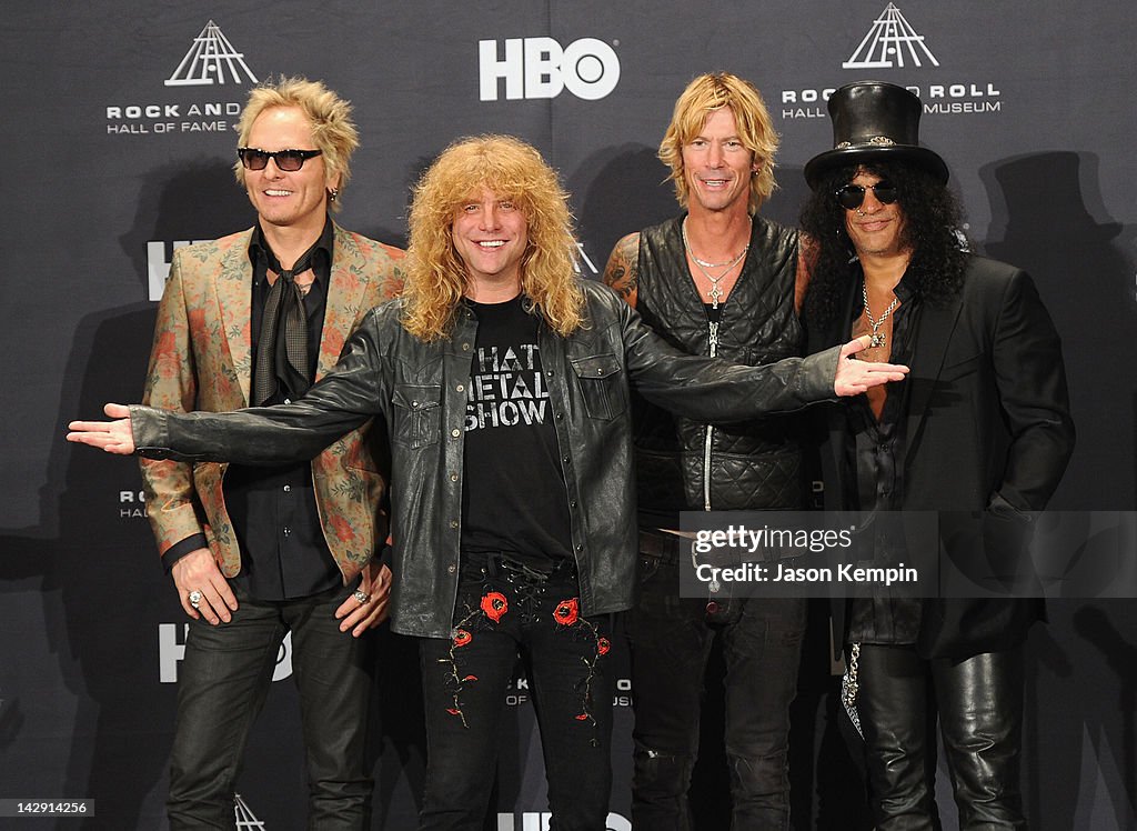 27th Annual Rock And Roll Hall Of Fame Induction Ceremony - Press Room