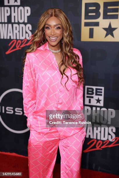 Tami Roman attends the BET Hip Hop Awards 2022 on September 30, 2022 in Atlanta, Georgia.