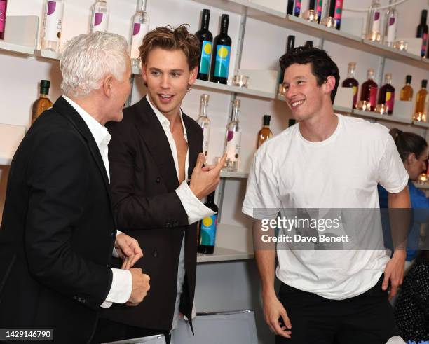 Baz Luhrmann, Austin Butler and Callum Turner attend a special dinner, hosted by Ruthie Rogers, with Baz Luhrmann and Austin Butler to celebrate...