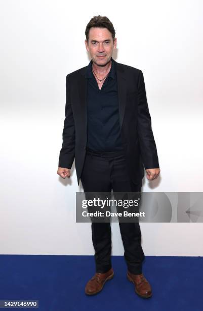 Dougray Scott attends a special dinner, hosted by Ruthie Rogers, with Baz Luhrmann and Austin Butler to celebrate 'Elvis', at the River Cafe on...