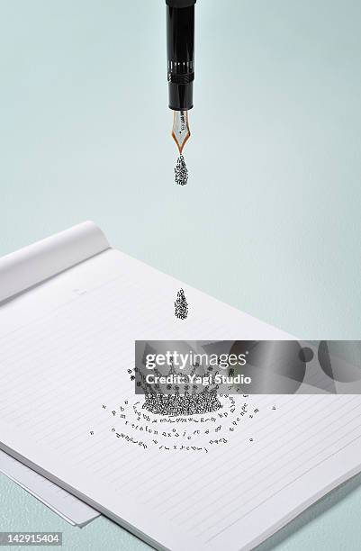 conceptual visual words - vulpen stockfoto's en -beelden
