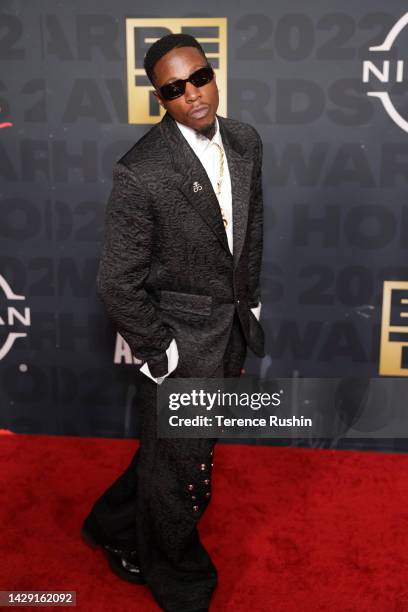 Joey Bada$$ attends the BET Hip Hop Awards 2022 on September 30, 2022 in Atlanta, Georgia.