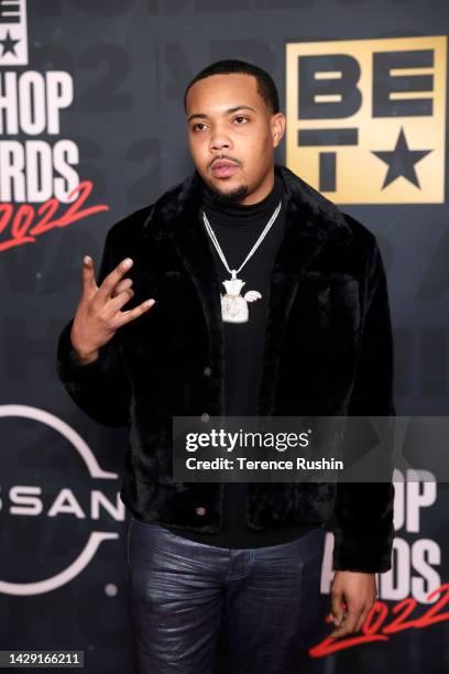 Herbo attends the BET Hip Hop Awards 2022 on September 30, 2022 in Atlanta, Georgia.