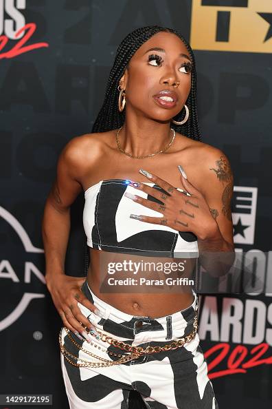 Deetranada Deetranada attends the BET Hip Hop Awards 2022 at The Cobb Theater on ...