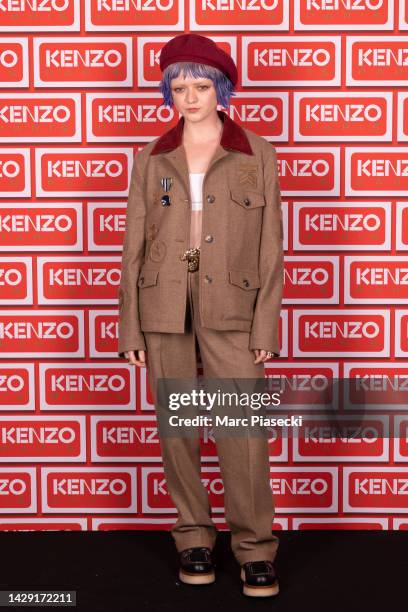 Actress Maisie Williams attends the Kenzo Party as part of Paris Fashion Week on September 30, 2022 in Paris, France.