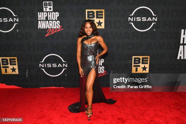 Smith attends the BET Hip Hop Awards 2022 at The Cobb Theater on September 30, 2022 in Atlanta, Georgia.