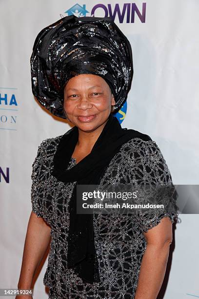 Founder and President of Orphans and Widows In Need Dr. Lilian Asomugha attends the 6th Annual Asomugha Foundation Gala 'Service Matters' at the...