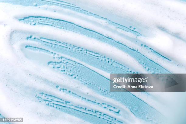textured foam on blue background - 海綿膠 個照片及圖片檔