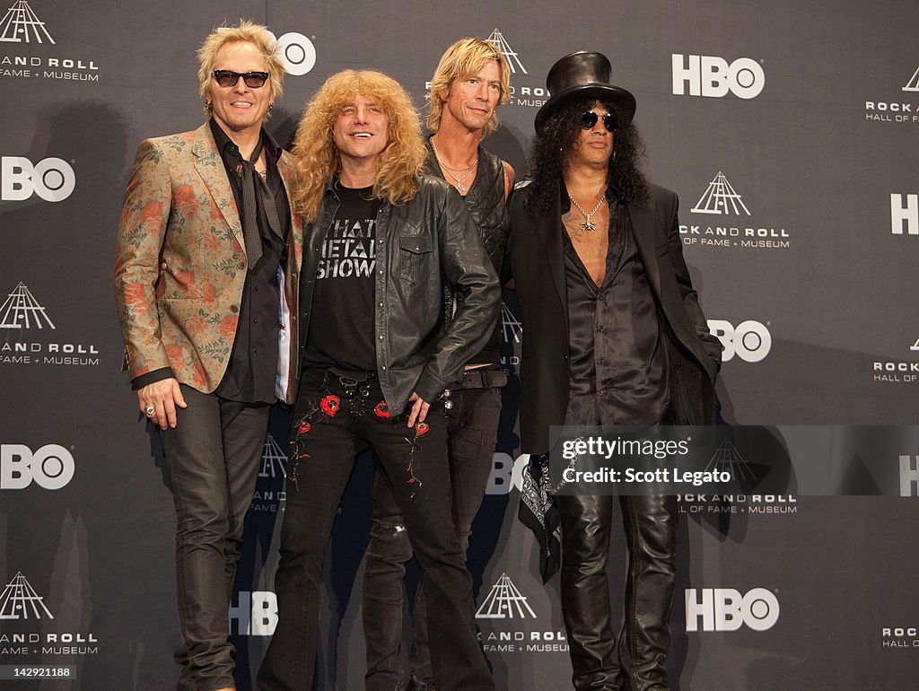 27th Annual Rock And Roll Hall Of Fame Induction Ceremony - Press Room